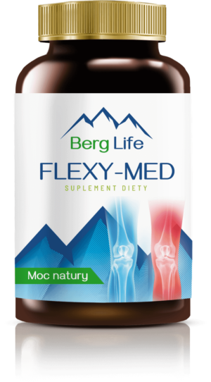 Suplement na stawy FLEXY-MED - tabletki na bóle mięśni i stawów